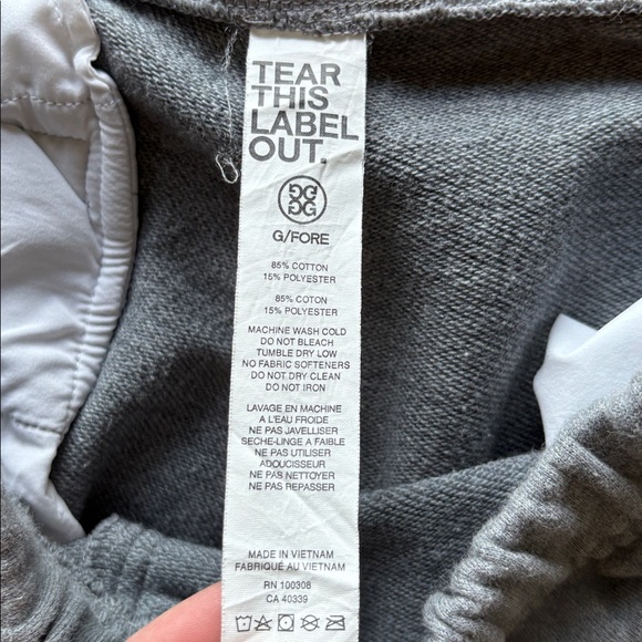 G/FORE Active Logo Jogger Sweatpants size M - Picture 5 of 6